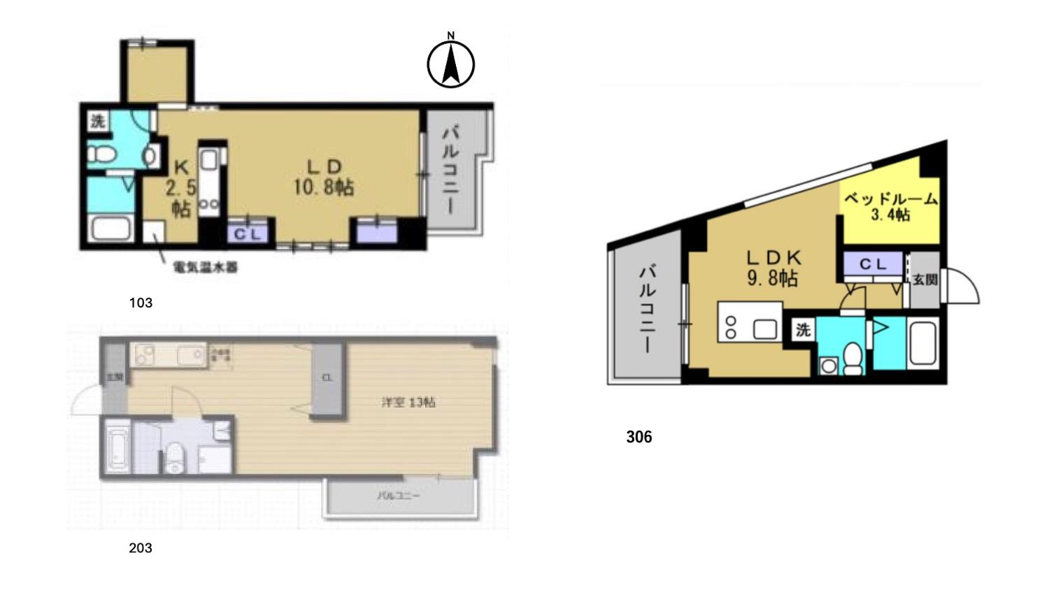 大阪府豊中市桜の町の賃貸物件/306号室
