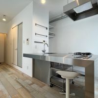 大阪府豊中市桜の町の賃貸物件/【306】カウンターにもなるキッチン。