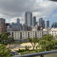 大阪市北区中津の賃貸物件/公園が目の前。