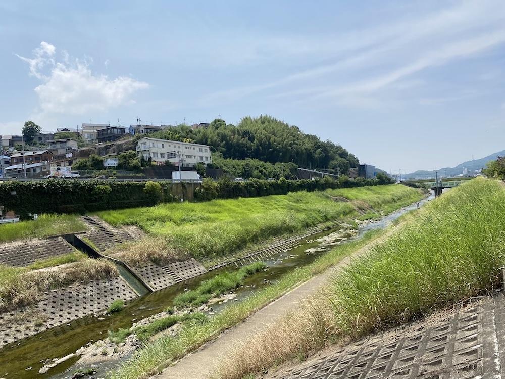 奈良県北葛城郡王寺町元町の売買物件/駅までの道のり風景。のどか〜！