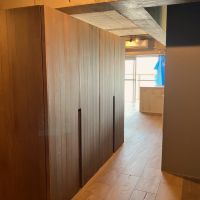 大阪市大正区泉尾1の賃貸物件/大きなクローゼットが、廊下と寝室を仕切る建具代わり。