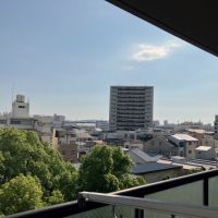大阪市大正区泉尾1の賃貸物件/バルコニーからの眺め。視界が開けて気持ちがいい。