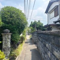 奈良県北葛城郡河合町川合の売買物件/車はもちろん通れない道路幅。