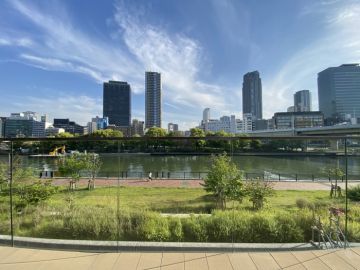 大阪市北区菅原町1丁目の賃貸物件/大川を望む、クリエイティブ事務所