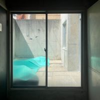 大阪市福島区福島5丁目の賃貸物件/外には露天風呂もあります。