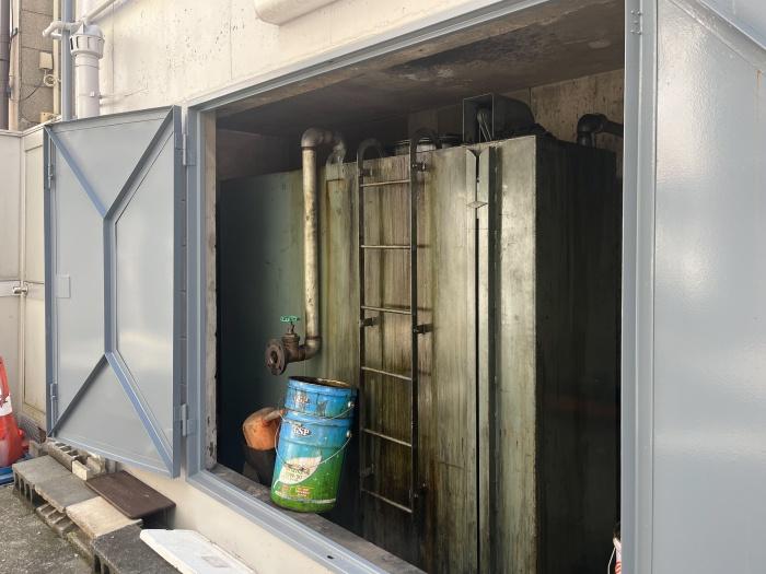 大阪市福島区福島5丁目の賃貸物件/ボイラー室。