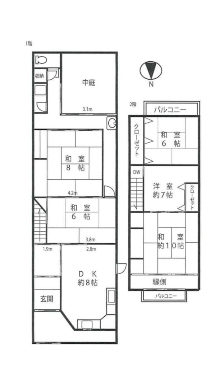 大阪市住吉区万代5丁目の賃貸物件