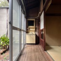 大阪市住吉区万代5丁目の賃貸物件/1階：朝の支度は日を浴びながら。