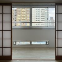 大阪市西区南堀江4丁目の賃貸物件/障子を使って区切ることで、インナーテラスのような使い方もできます。