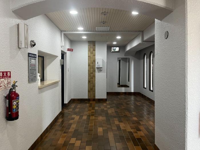 大阪府大阪市北区東天満2丁目の売買物件/レトロな共用部。