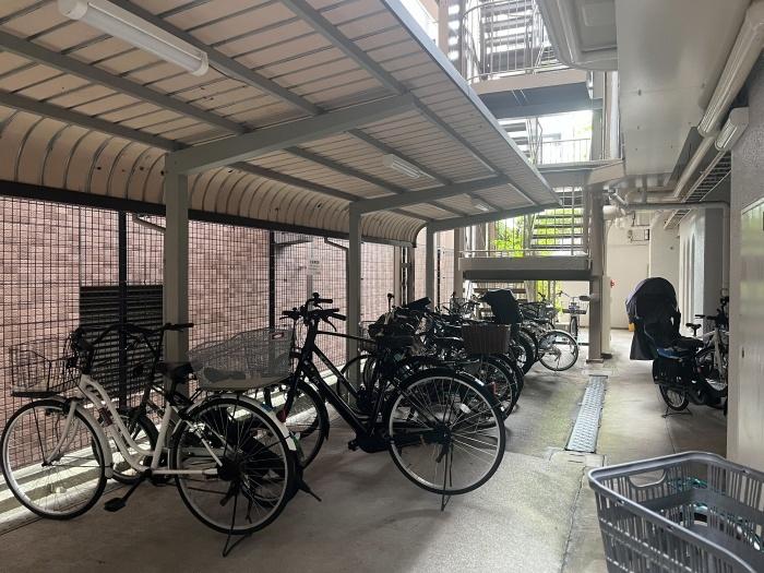 大阪府大阪市北区東天満2丁目の売買物件/自転車置場。