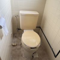 大阪府和泉市久井町の売買物件/トイレ。使えなくはないですが、気になる方は更新してください。