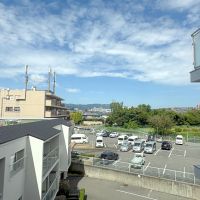 大阪府豊中市東泉ヶ丘の売買物件/北側バルコニーからの眺望。