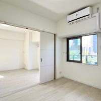 大阪府大阪市都島区網島町の賃貸物件/502：LDKと間仕切り可能な洋室。景色もいいです。