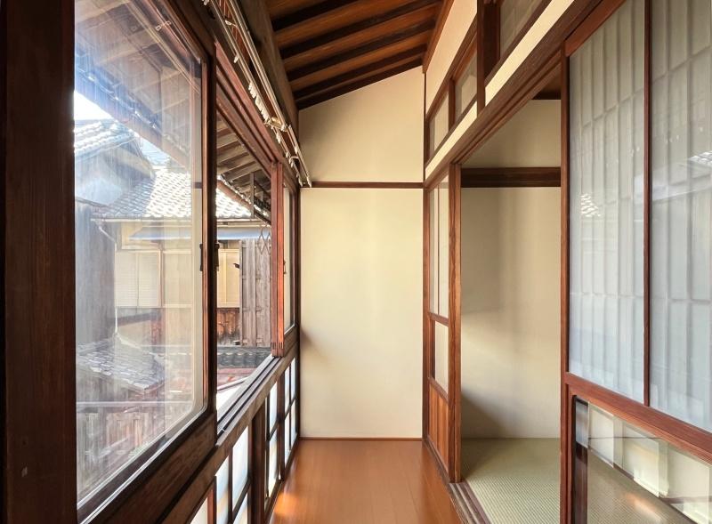 大阪府大阪市東住吉区北田辺1丁目の賃貸物件/2F：縁側。
