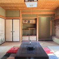 泉佐野市鶴原3丁目の賃貸物件/1F：縁側横の和室。