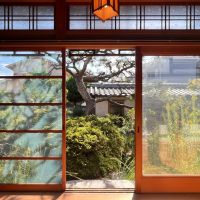 泉佐野市鶴原3丁目の賃貸物件/和室からの眺望。