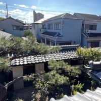 泉佐野市鶴原3丁目の賃貸物件/2F：東側和室からは庭が眺められます。