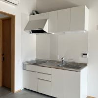 大阪市東成区中本5丁目の賃貸物件/キッチンはすっきり使いやすく。