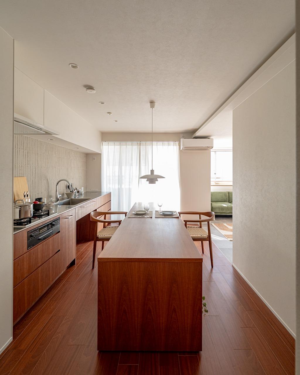 大阪府大阪市中央区谷町5丁目の売買物件/仲間を呼んでパーティーをしたくなるダイニングスペース