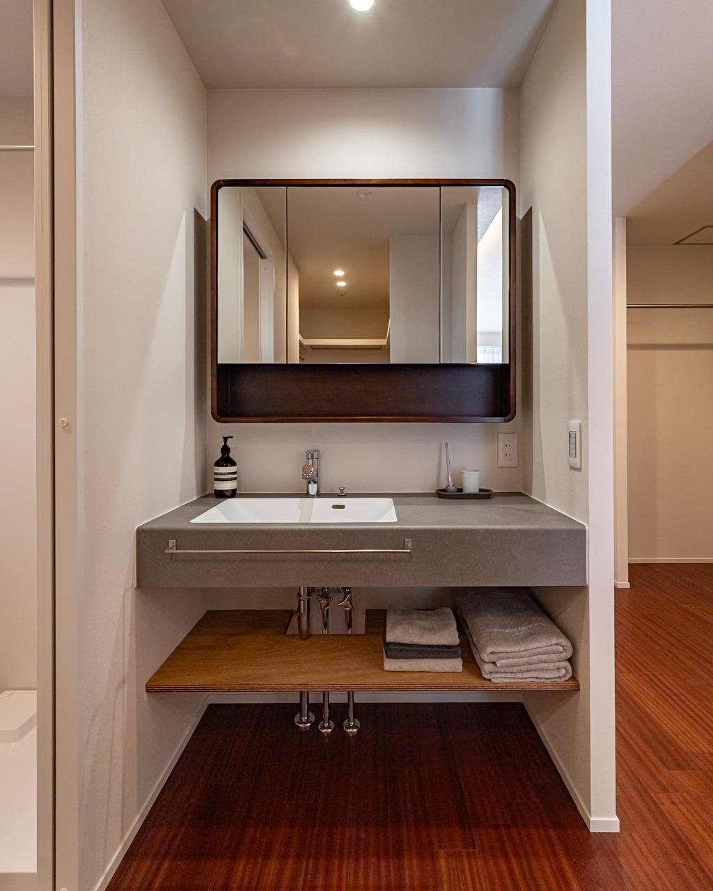 大阪府大阪市中央区谷町5丁目の売買物件/洗面スペース