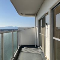 大阪府池田市神田１丁目の賃貸物件/南側バルコニー、サブと侮ることなかれ。