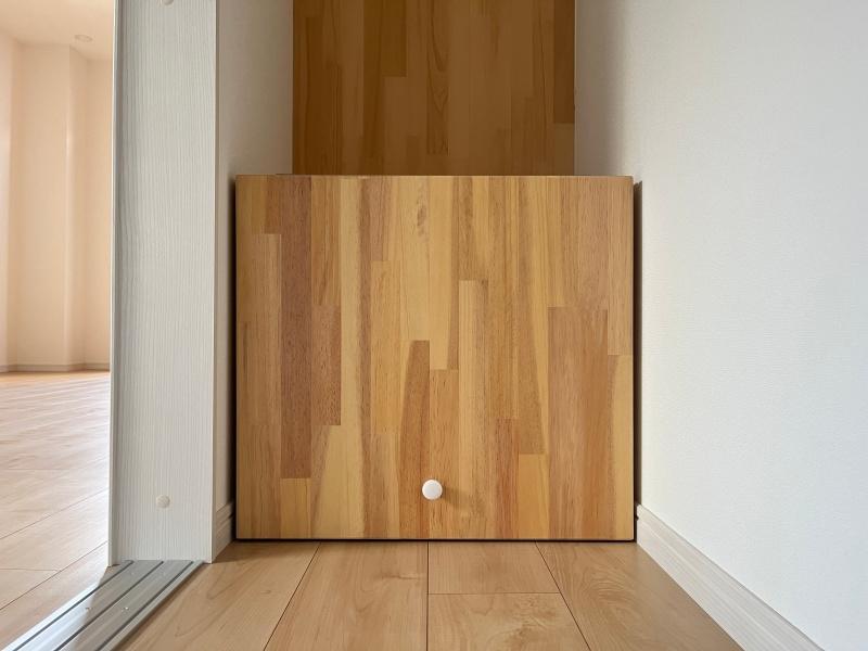 大阪府大阪市西区九条１丁目の賃貸物件/クローゼット左下に、謎の箱。