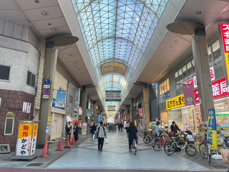 大阪府大阪市西区九条１丁目の賃貸物件/商店街まで徒歩2分。