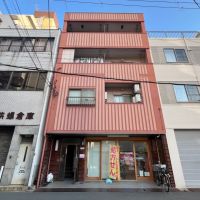 大阪府大阪市西区九条１丁目の賃貸物件/可愛らしい外観。