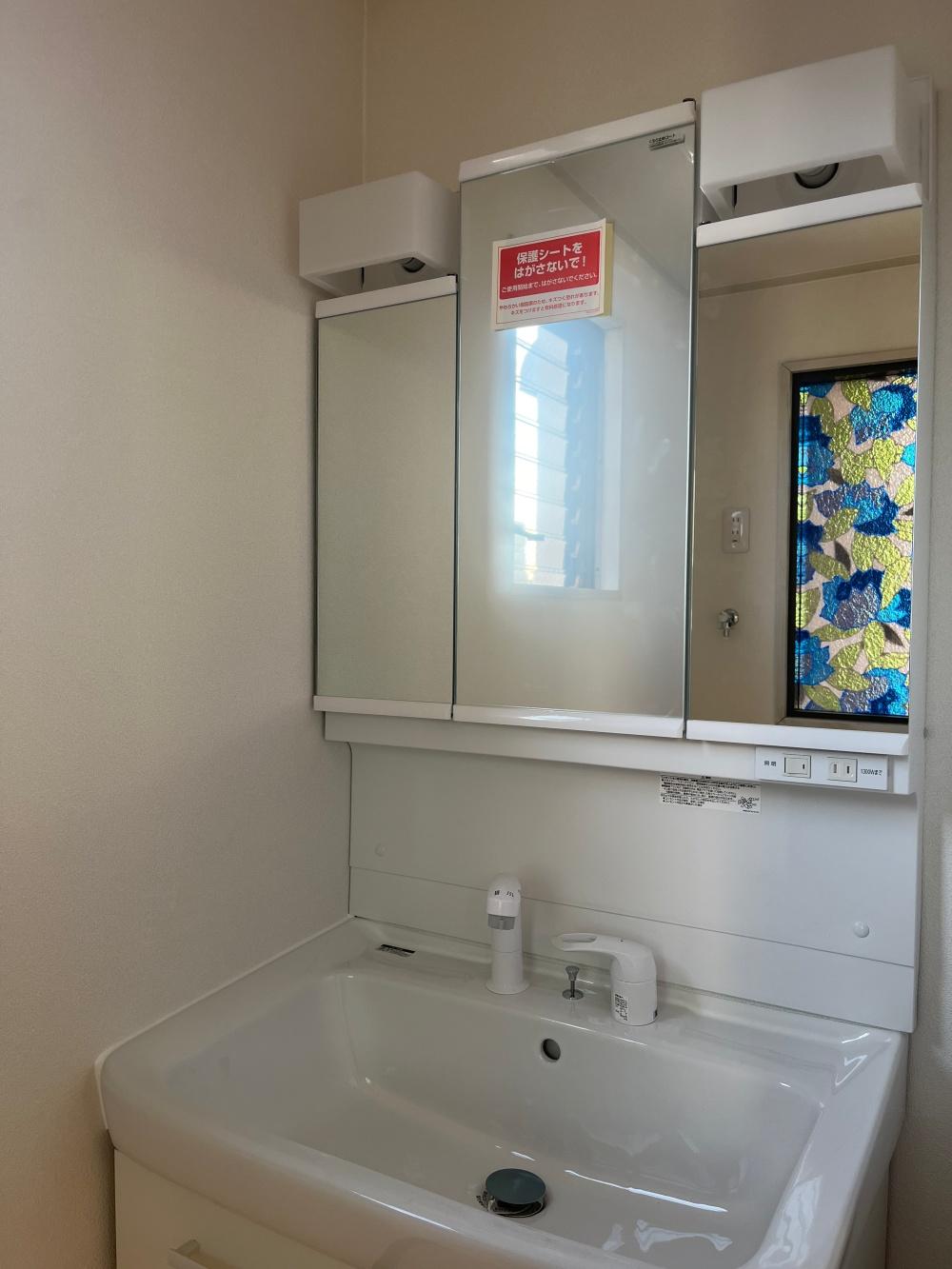大阪府大阪市阿倍野区三明町の賃貸物件/文句ない洗面台。