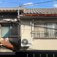大阪市住吉区大領5丁目の賃貸物件/こっちにも、こぢんまりとしたバルコニーがあります。このご近所感もいい。