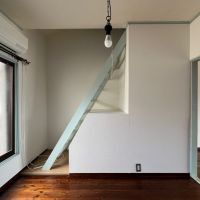 大阪市住吉区大領5丁目の賃貸物件/ロフトに続くはしご。