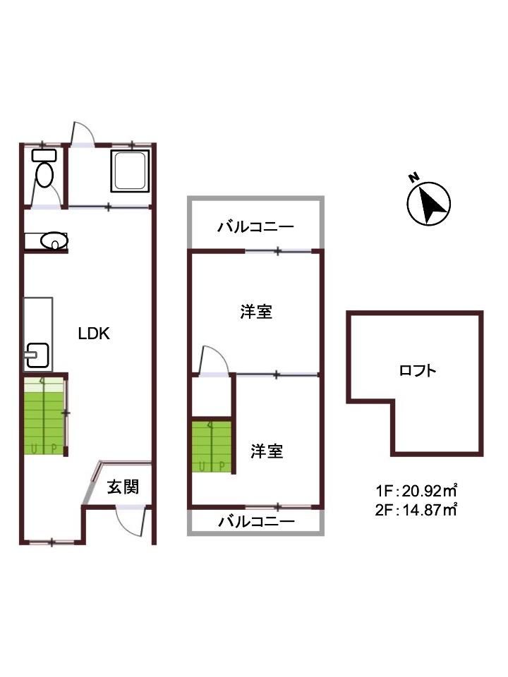 大阪市住吉区大領5丁目の賃貸物件