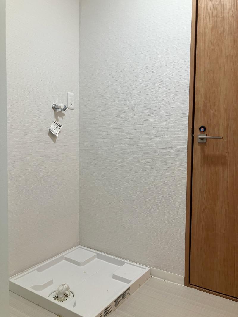 大阪府寝屋川市清水町の賃貸物件/室内洗濯機置き場。