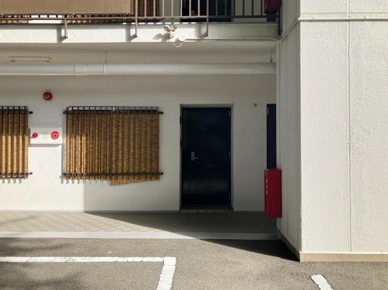 大阪府寝屋川市清水町の賃貸物件/玄関はこちら。