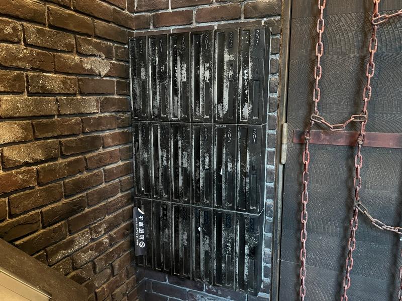 大阪市北区長柄西2丁目の賃貸物件/ポスト。