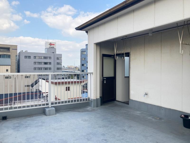 大阪市港区弁天5丁目2番9号の賃貸物件/物干しスペースあります。