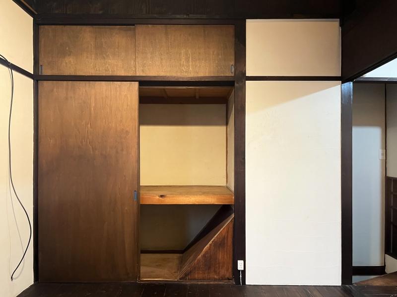 大阪市大正区三軒家西3丁目の賃貸物件/後ろにも収納あり。