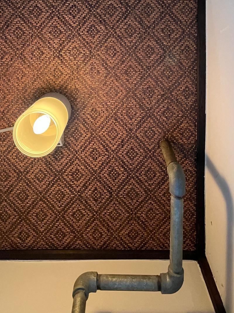 大阪市大正区三軒家西3丁目の賃貸物件/天井の柄も、愛着が湧くポイント。