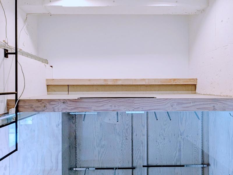 大阪府豊中市上新田４丁目の賃貸物件/収納スペースの上部にはさらに子ども1人分の就寝できるスペースが。