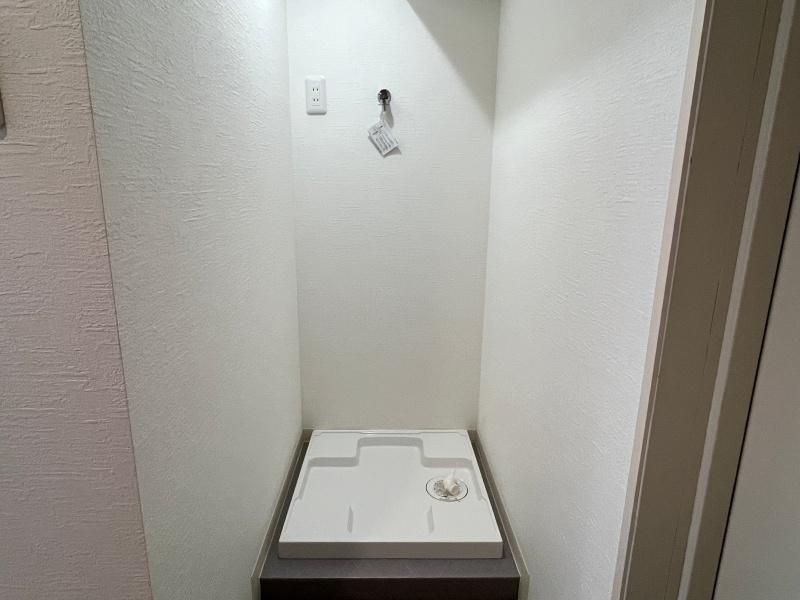 大阪市都島区中野町4丁目の賃貸物件/室内洗濯機置き場。