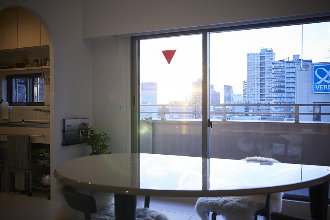 大阪市中央区安堂寺町1丁目の賃貸物件/都心で暮らしながらも、この抜け感を楽しめます。