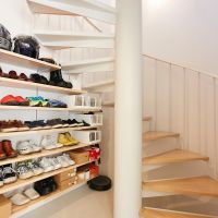 大阪市中央区安堂寺町1丁目の賃貸物件/気分上がる螺旋階段