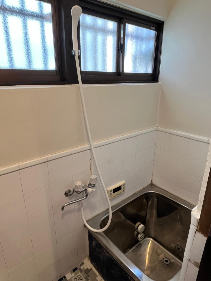 大阪市都島区大東町2丁目 の賃貸物件/1F：浴室。追い焚き付き。