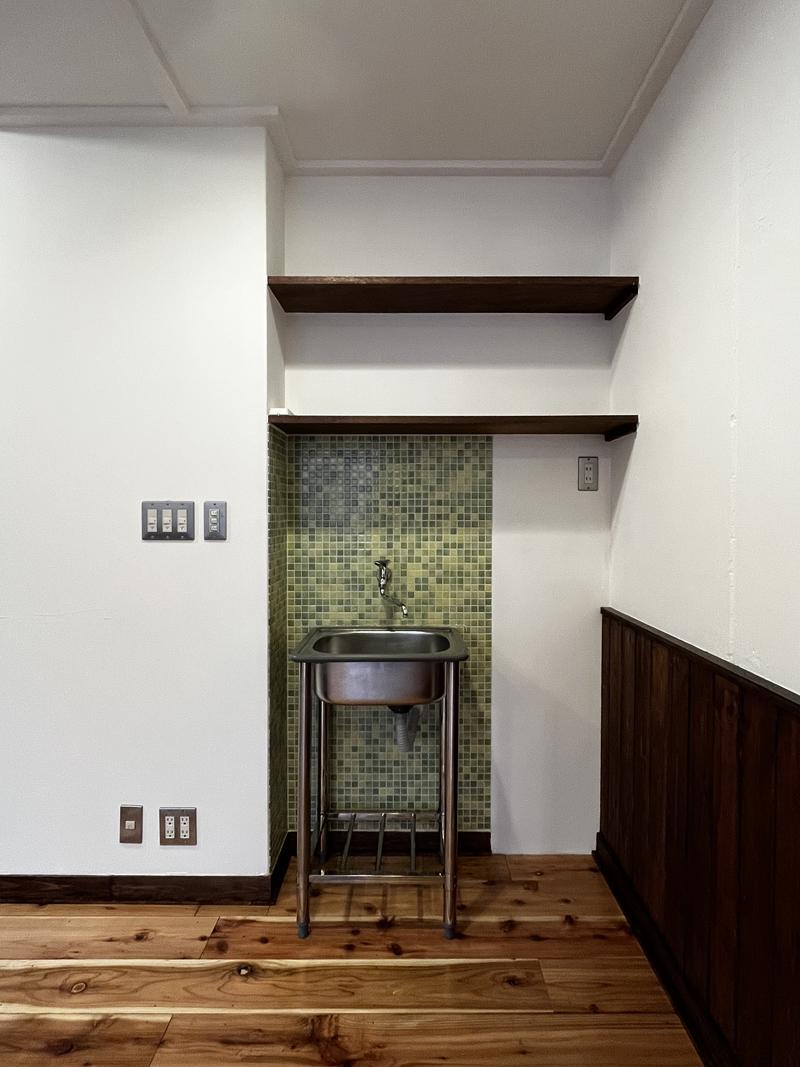 大阪市西区京町堀1丁目の賃貸物件/小さい洗面シンク付き