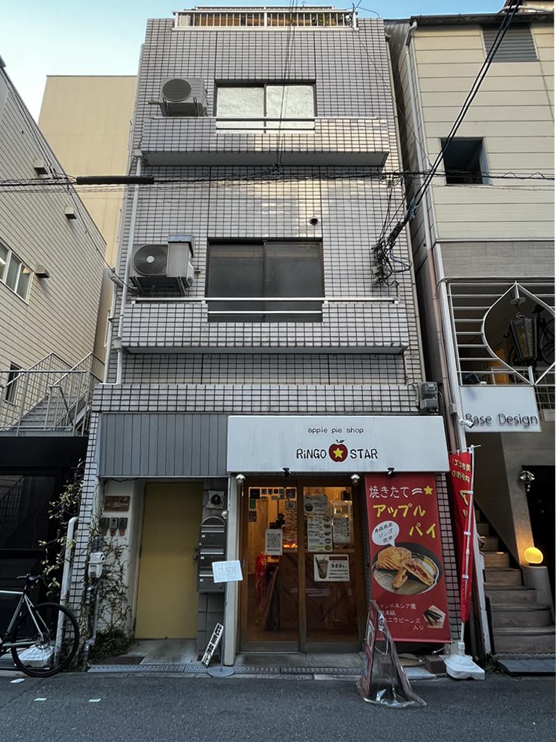 大阪市西区京町堀1丁目の賃貸物件/靱公園近くのミニビルの2F部分。