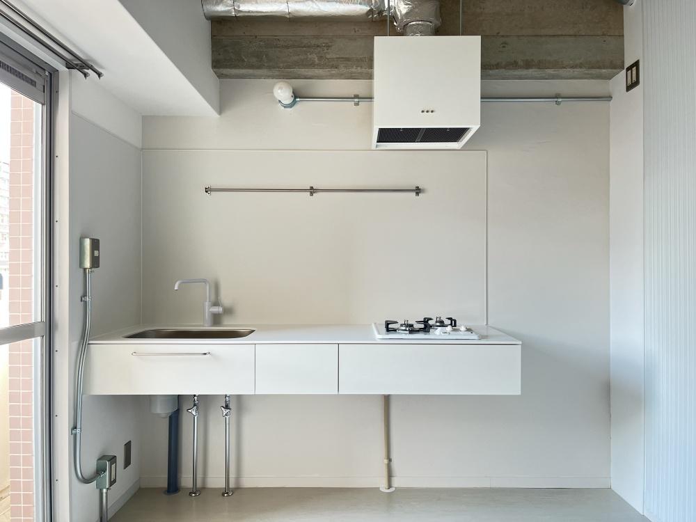 大阪府大阪市東成区中道1丁目の賃貸物件/ミニマムなキッチン。