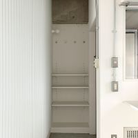 大阪府大阪市東成区中道1丁目の賃貸物件/玄関は最小限で、暮らしやすく。