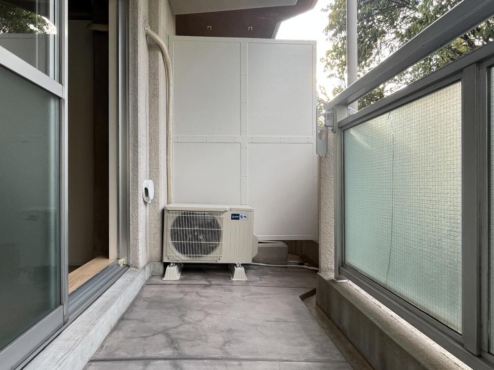  大阪府守口市土居町の賃貸物件/ベランダ。