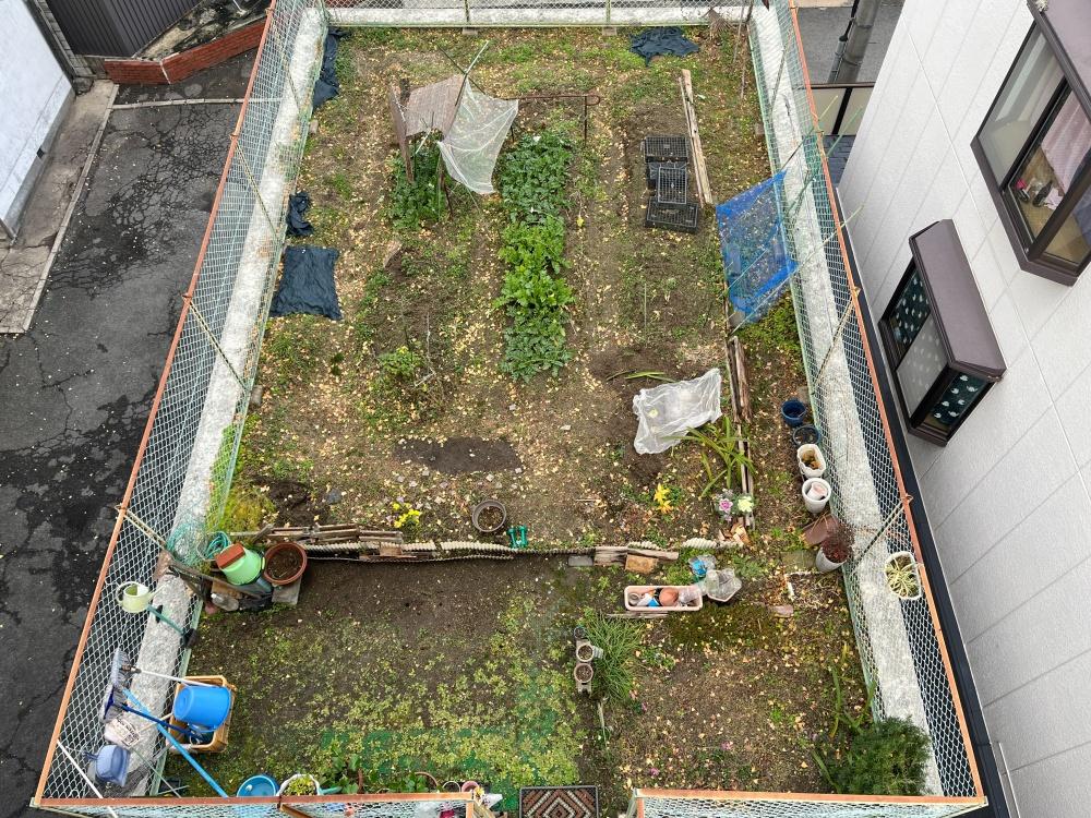  大阪府守口市土居町の賃貸物件/畑。希望すれば、無料で区画を貸していただけるそう。